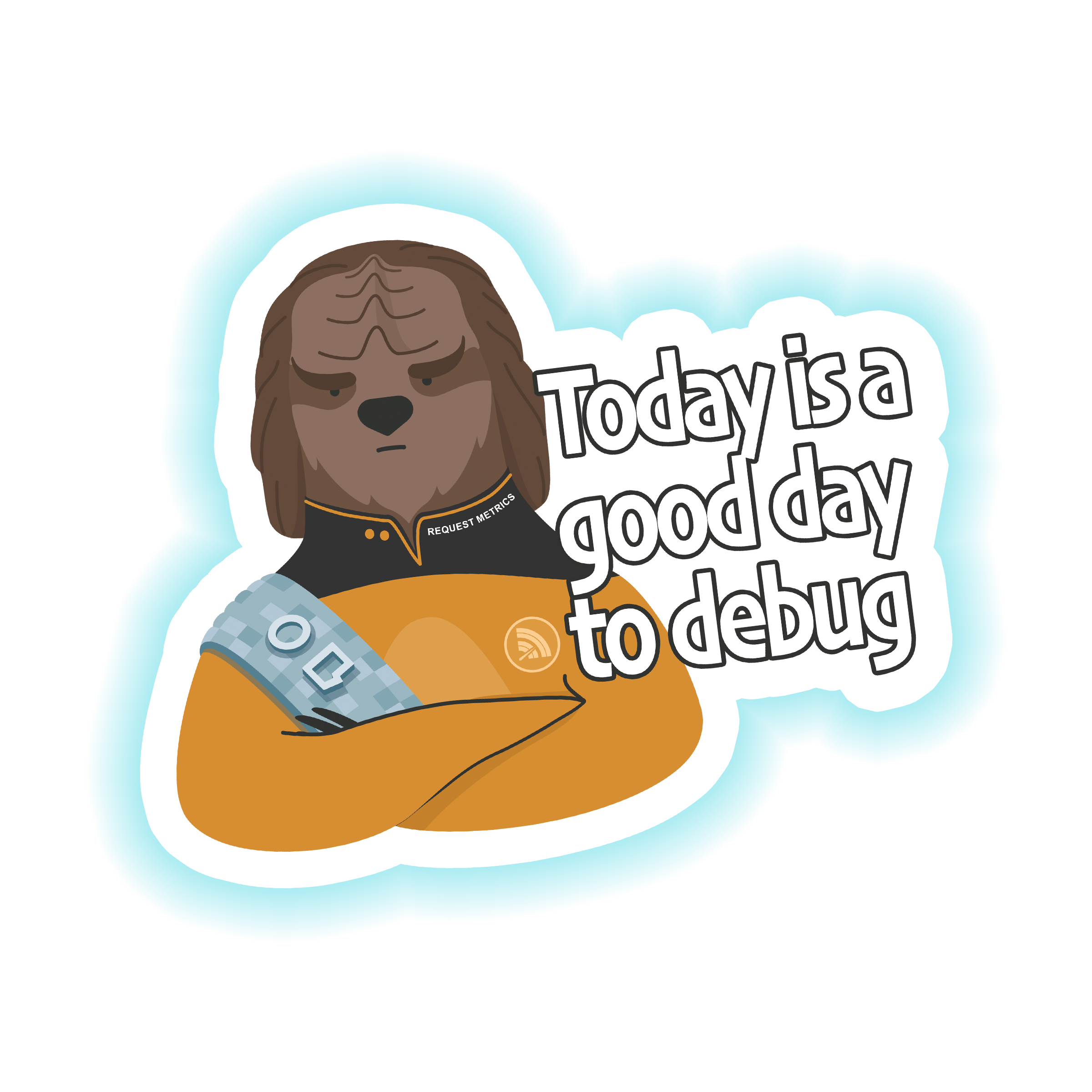 Good Day to Debug Sticker